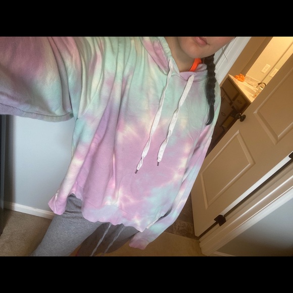 Tye die hoodie!